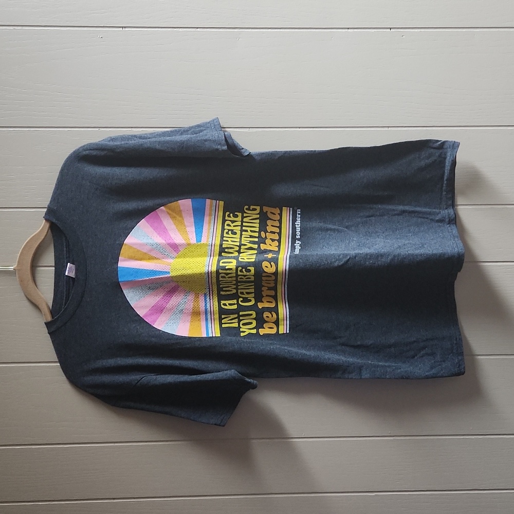 Simply Southern Brave & Kind tee